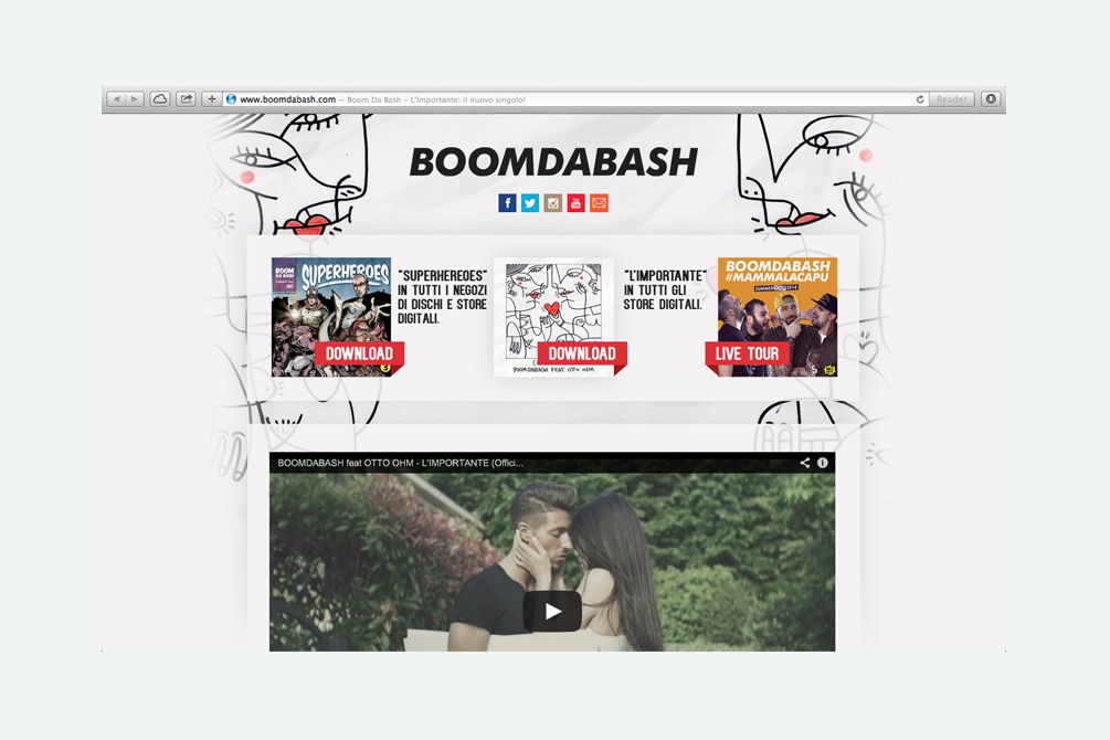 Boomdabash “L’importante” – Single Cover, advertising, digital​ - img 5
