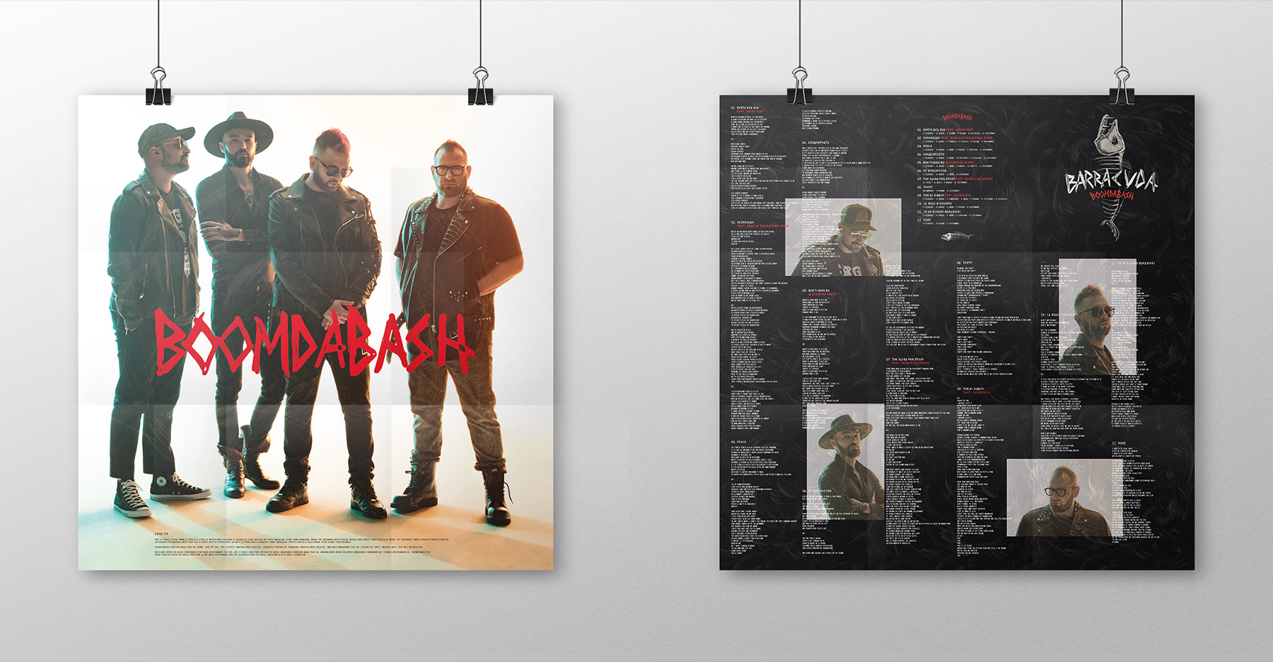 Boomdabash “Barracuda” – CD Pack, Tour Poster - img 8
