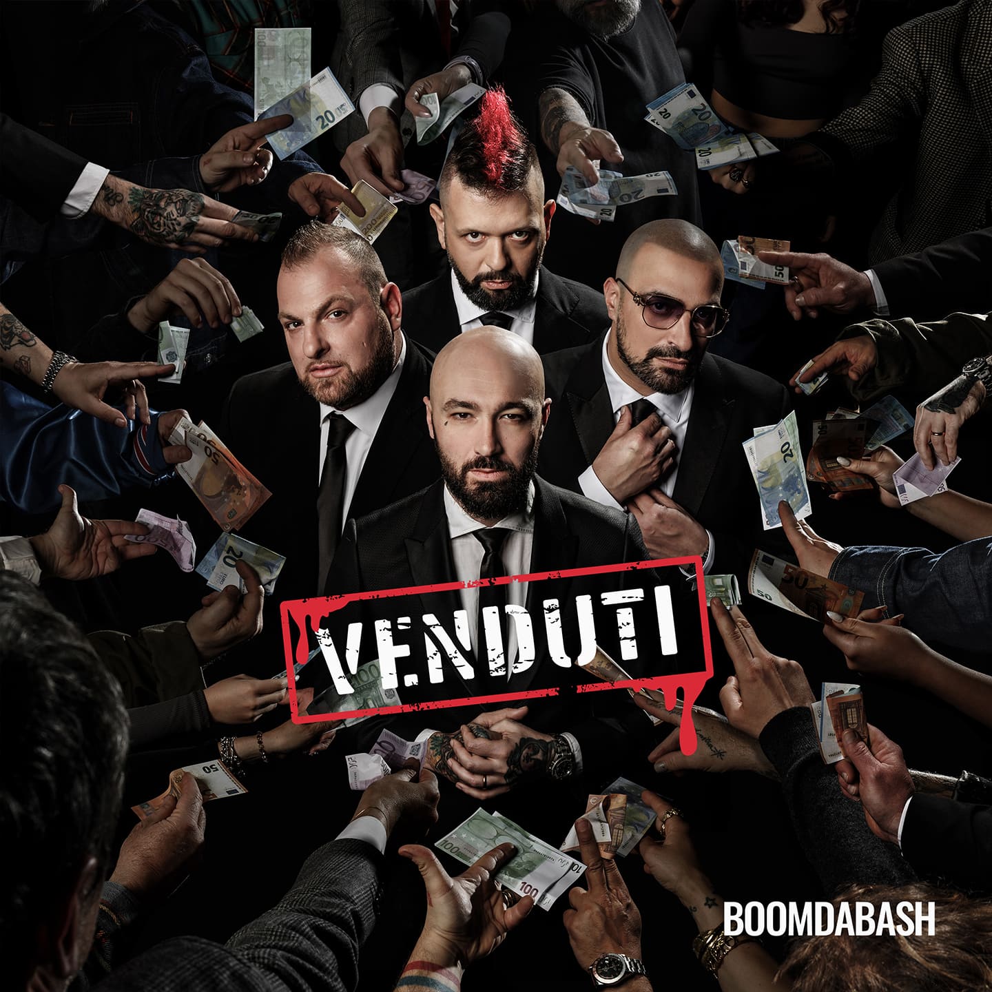 boomdabash "venduti" artwork cover