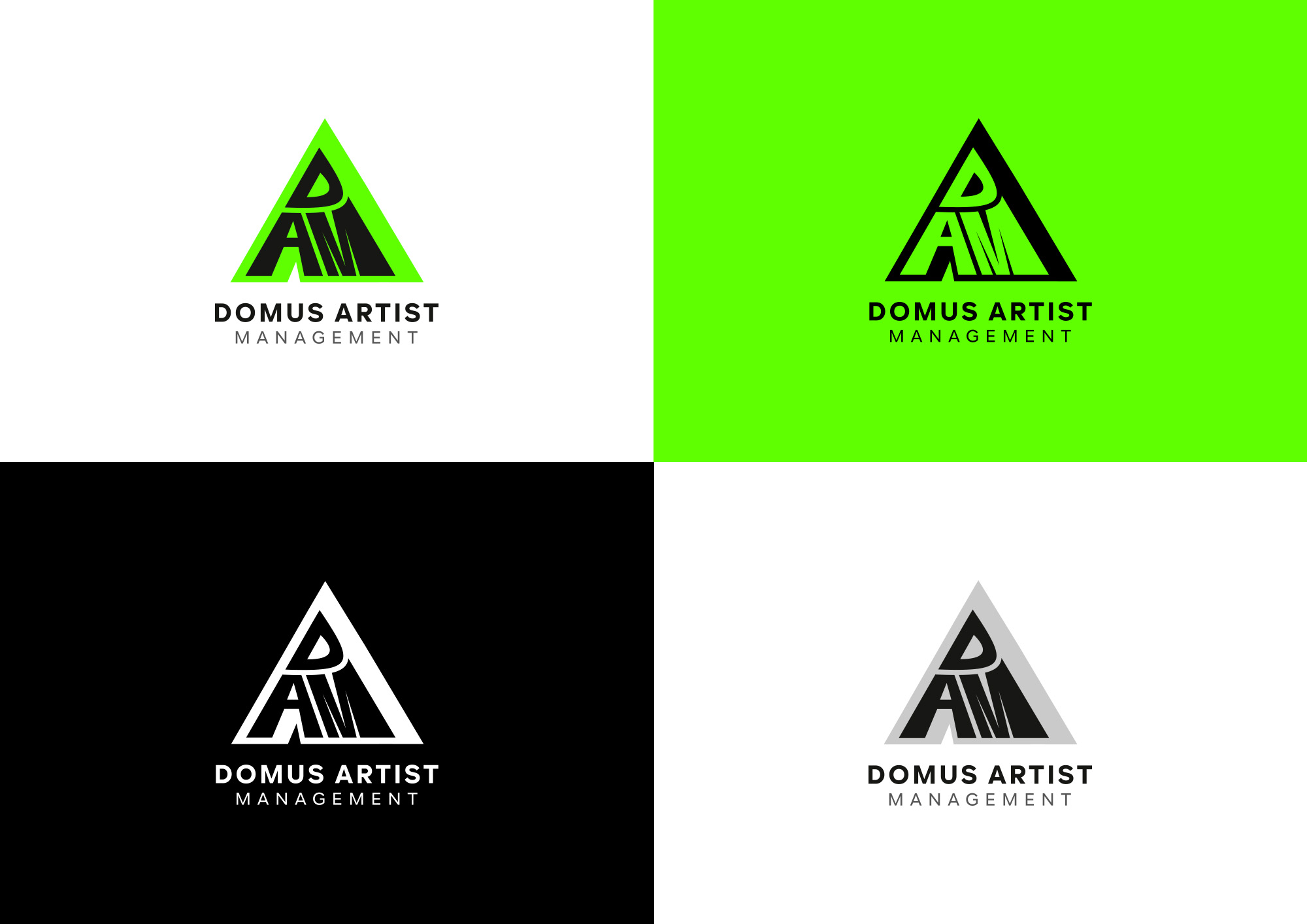 DAM "Domus Artist Management" - Logo